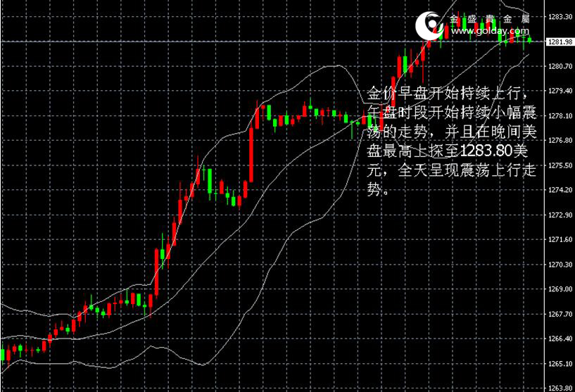 金盛盈富黄金走势图