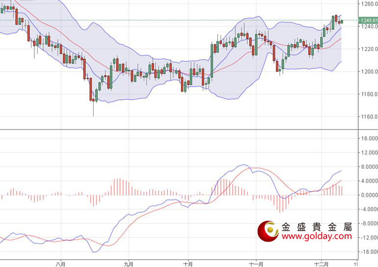 金盛盈富 现货黄金日线图